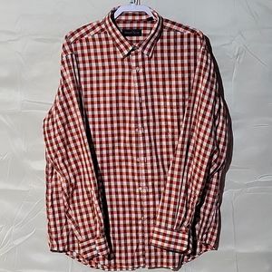 Mens Kenneth Robert Platinum 2xl dress shirt